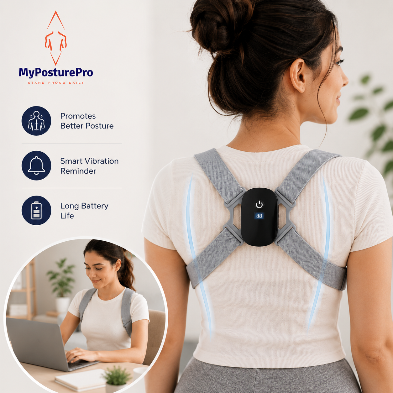 Posture Sense™ Smart Posture Corrector