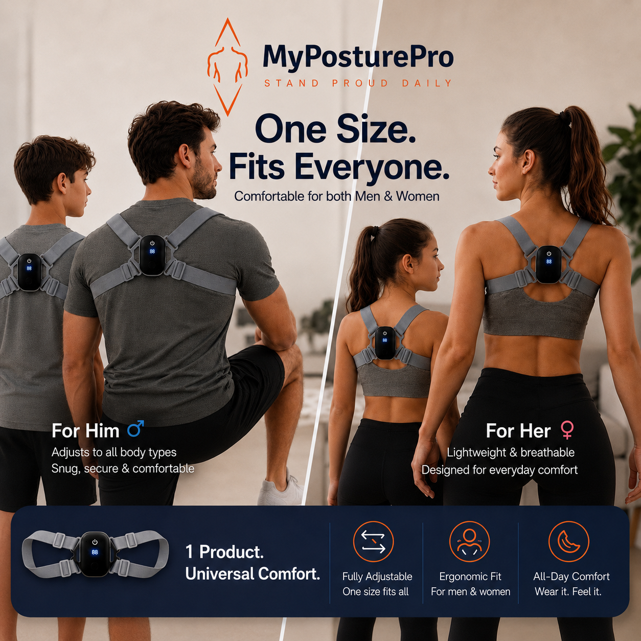 Posture Sense™ Smart Posture Corrector