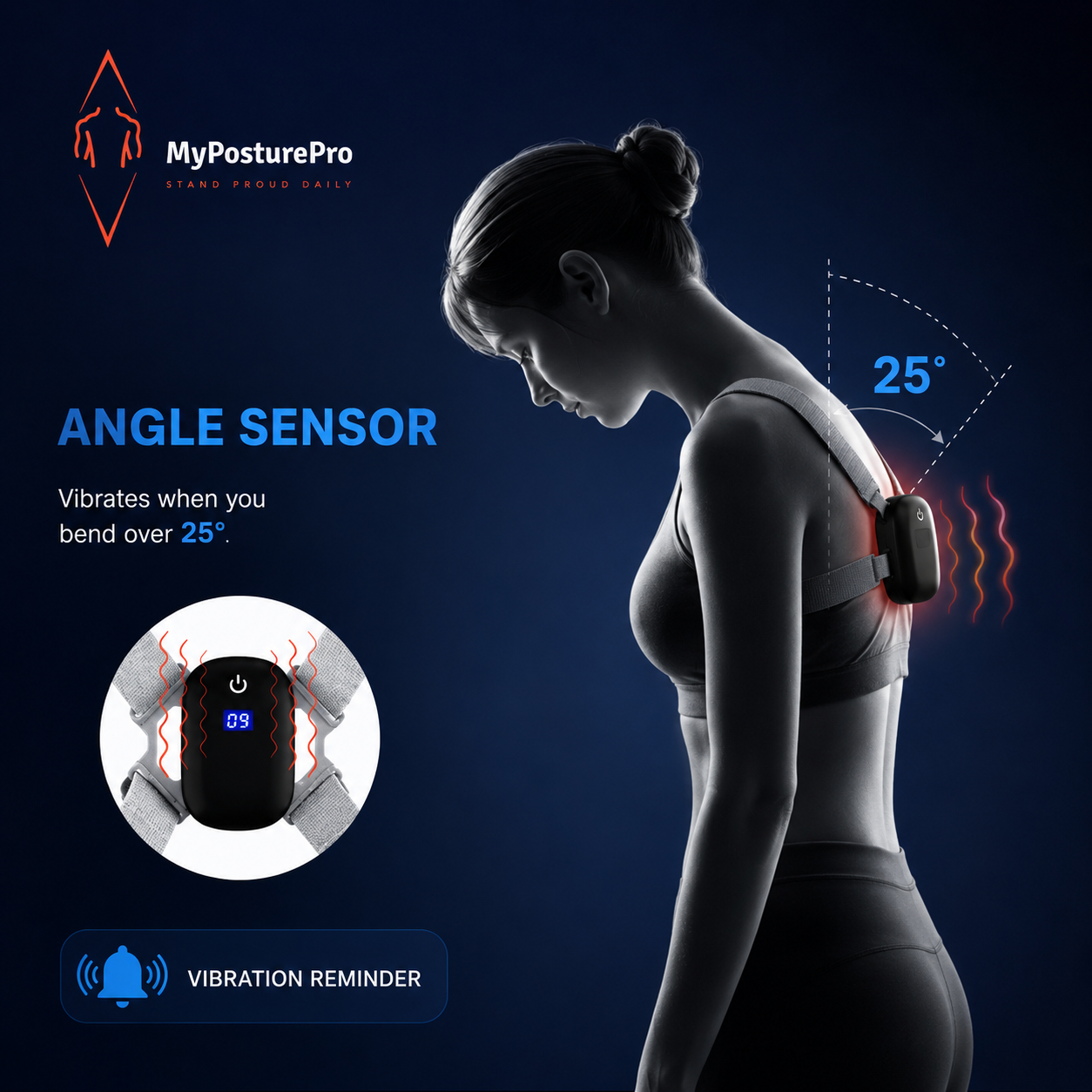 Posture Sense™ Smart Posture Corrector